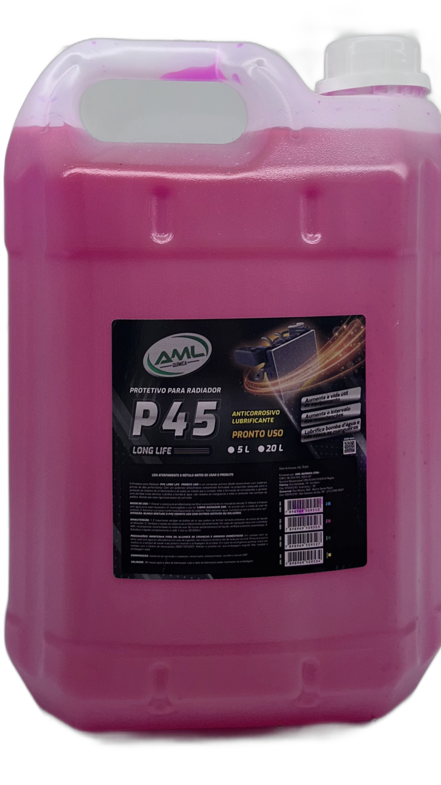 FLUIDO RADIADOR (ROSA) 5L